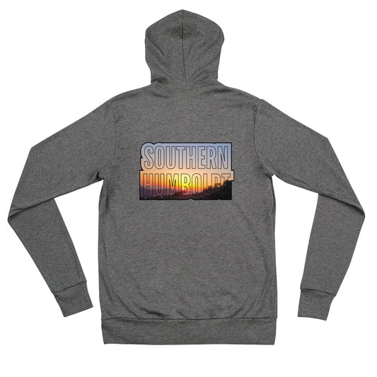 Southern Humboldt Sunset Lightweight Zip Hoodie