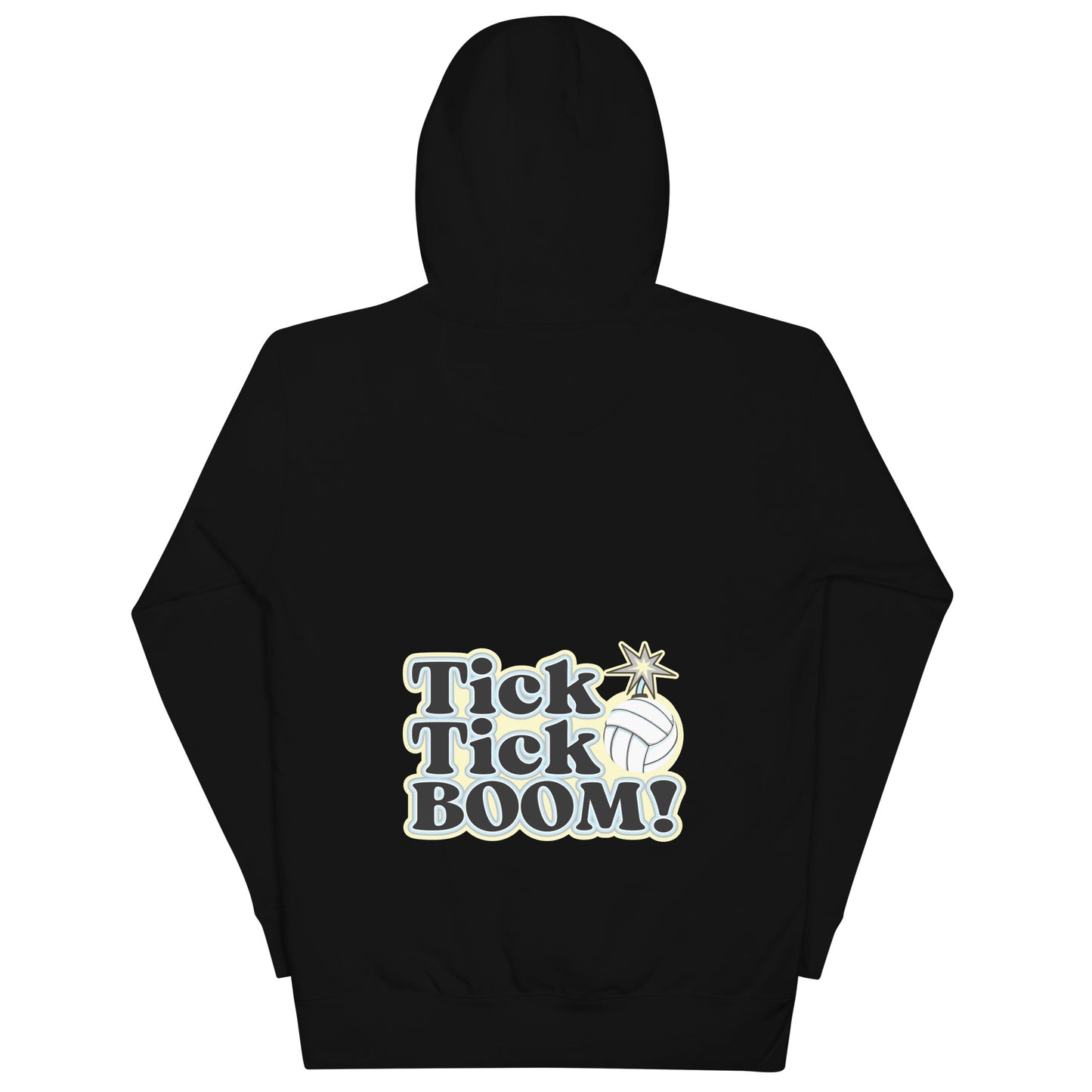 Volleyball Tick Tick BOOM Unisex Hoodie