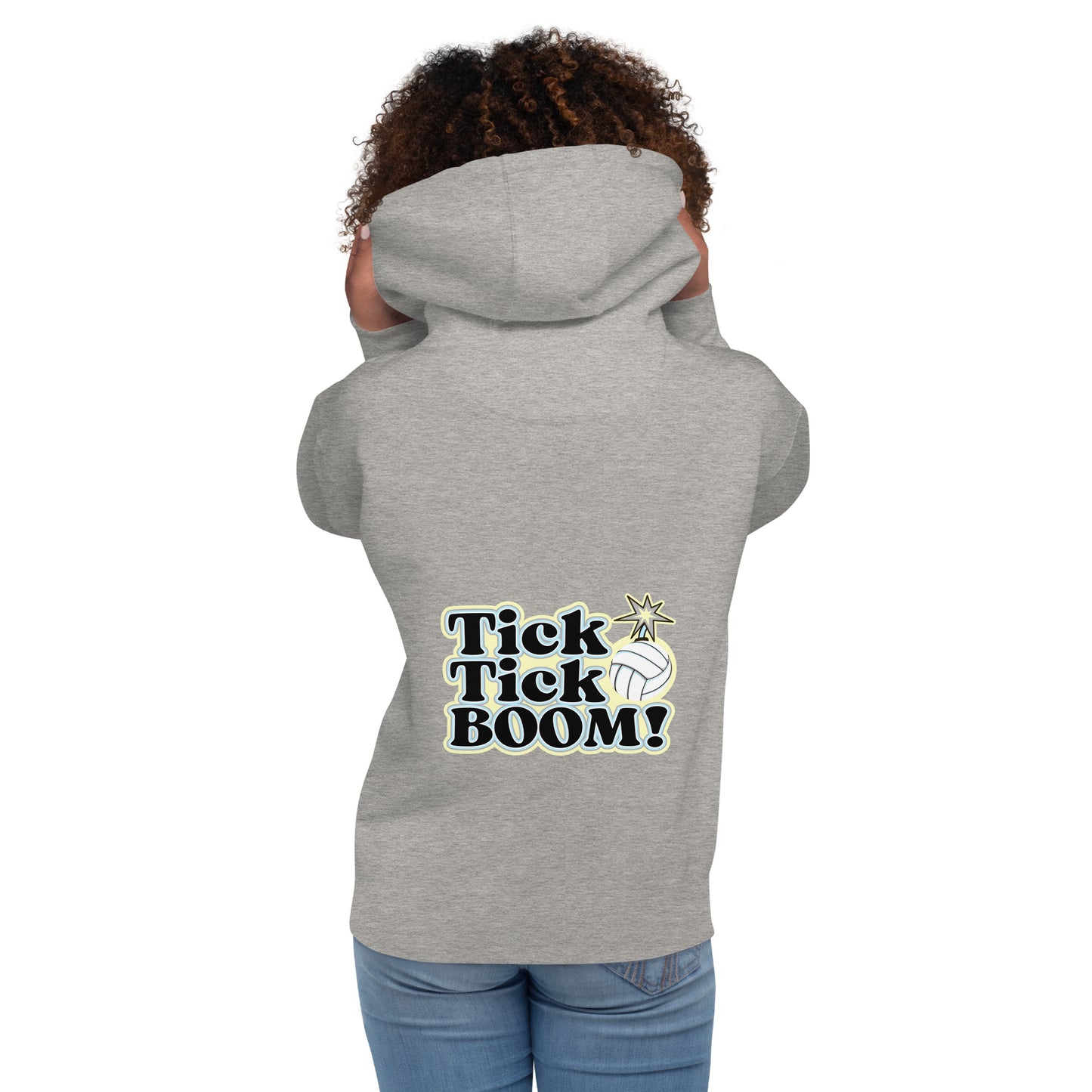 Volleyball Tick Tick BOOM Unisex Hoodie