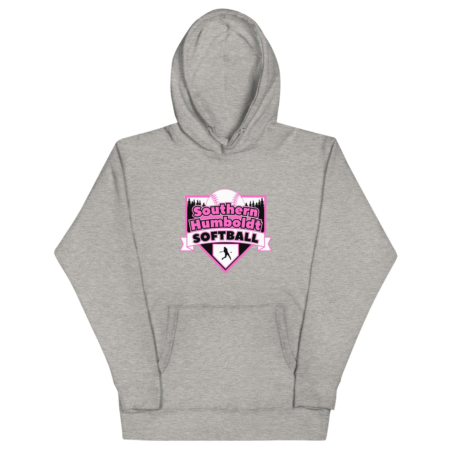 Southern Humboldt Softball Cotton Hoodie PINK