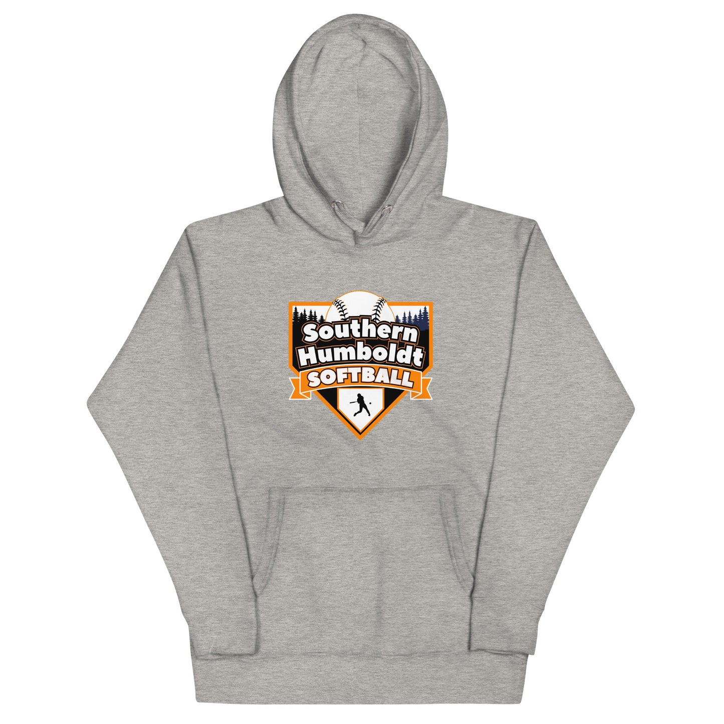 Southern Humboldt Softball Cotton Hoodie Orange