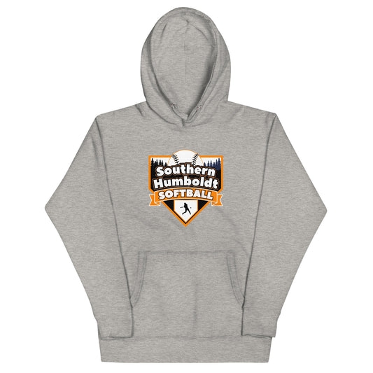 Southern Humboldt Softball Cotton Hoodie Orange