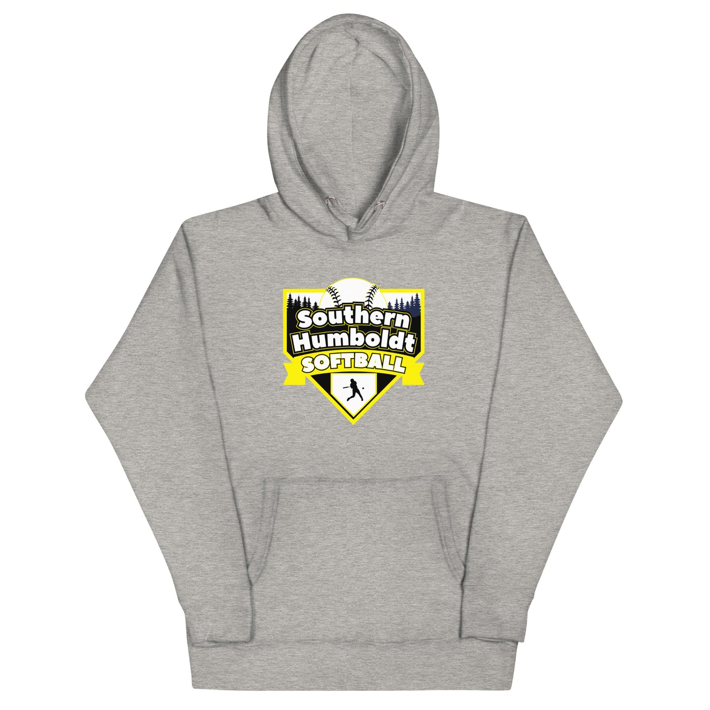 Southern Humboldt Softball Yellow Hoodie