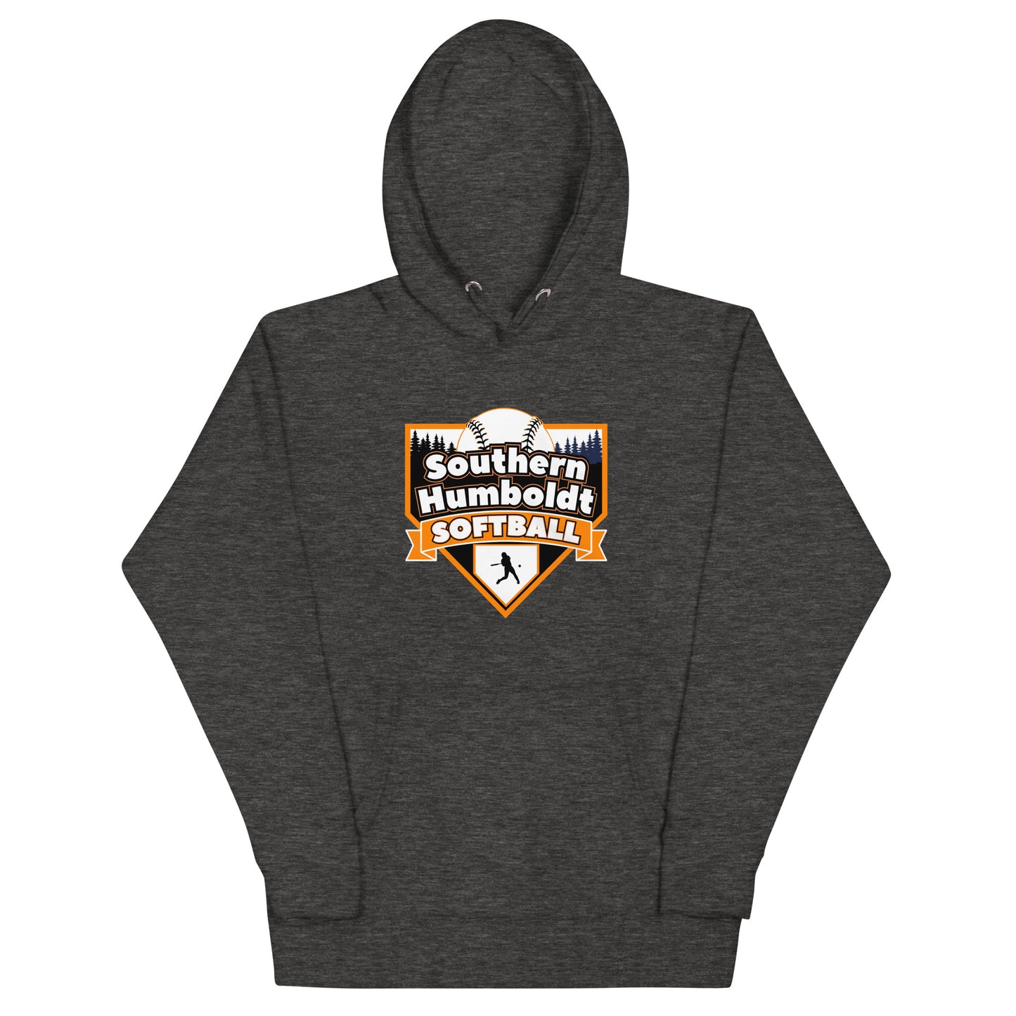 Southern Humboldt Softball Cotton Hoodie Orange