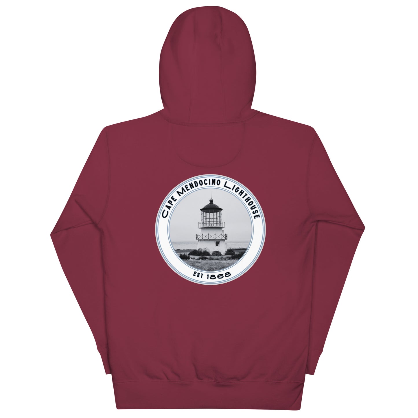 Shelter Cove Cape Mendocino Lighthouse Hoodie