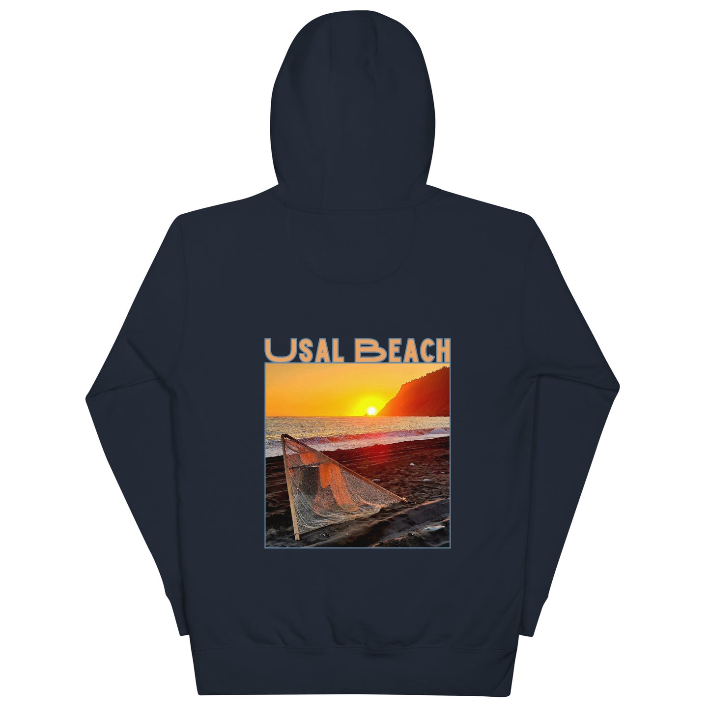 Usal Beach Fishing Net Hoodie