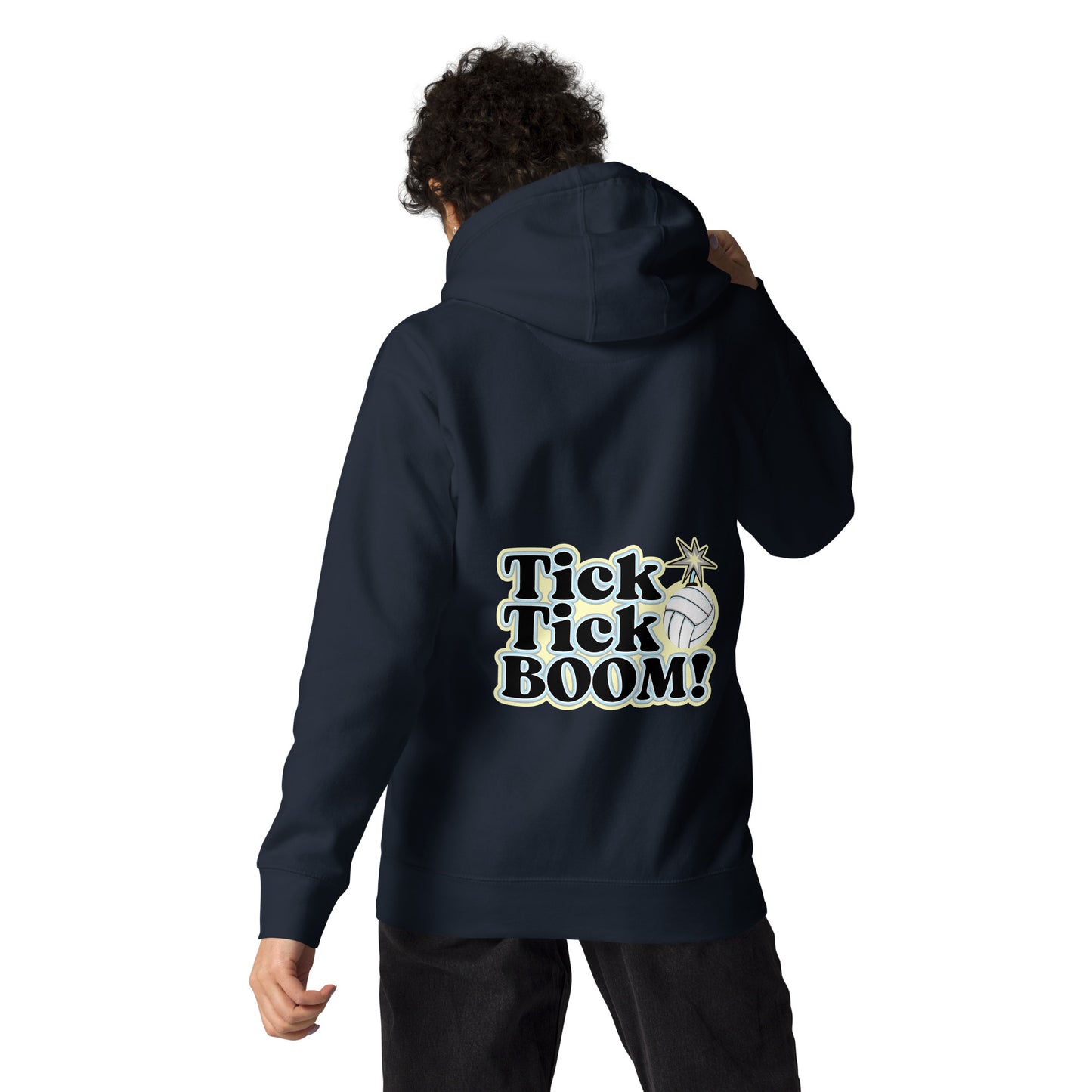 Volleyball Tick Tick BOOM Unisex Hoodie