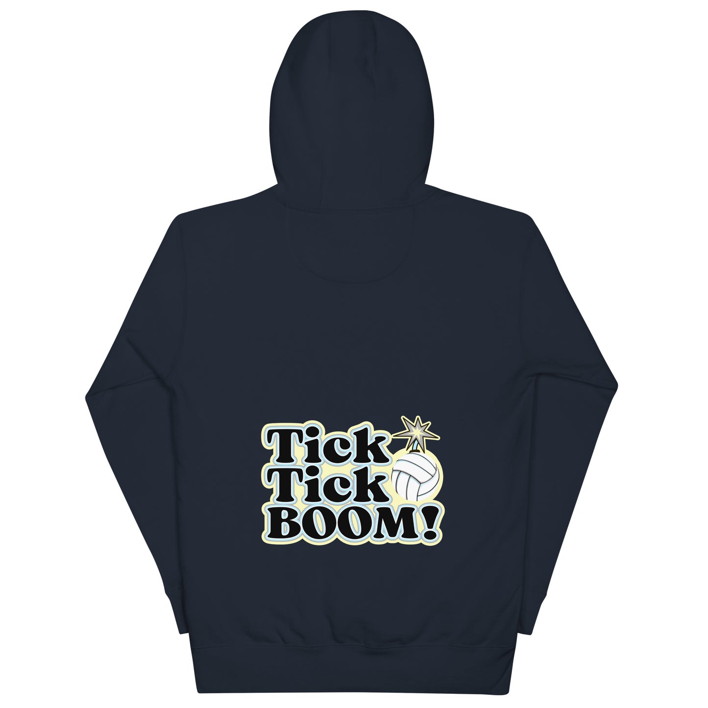 Volleyball Tick Tick BOOM Unisex Hoodie