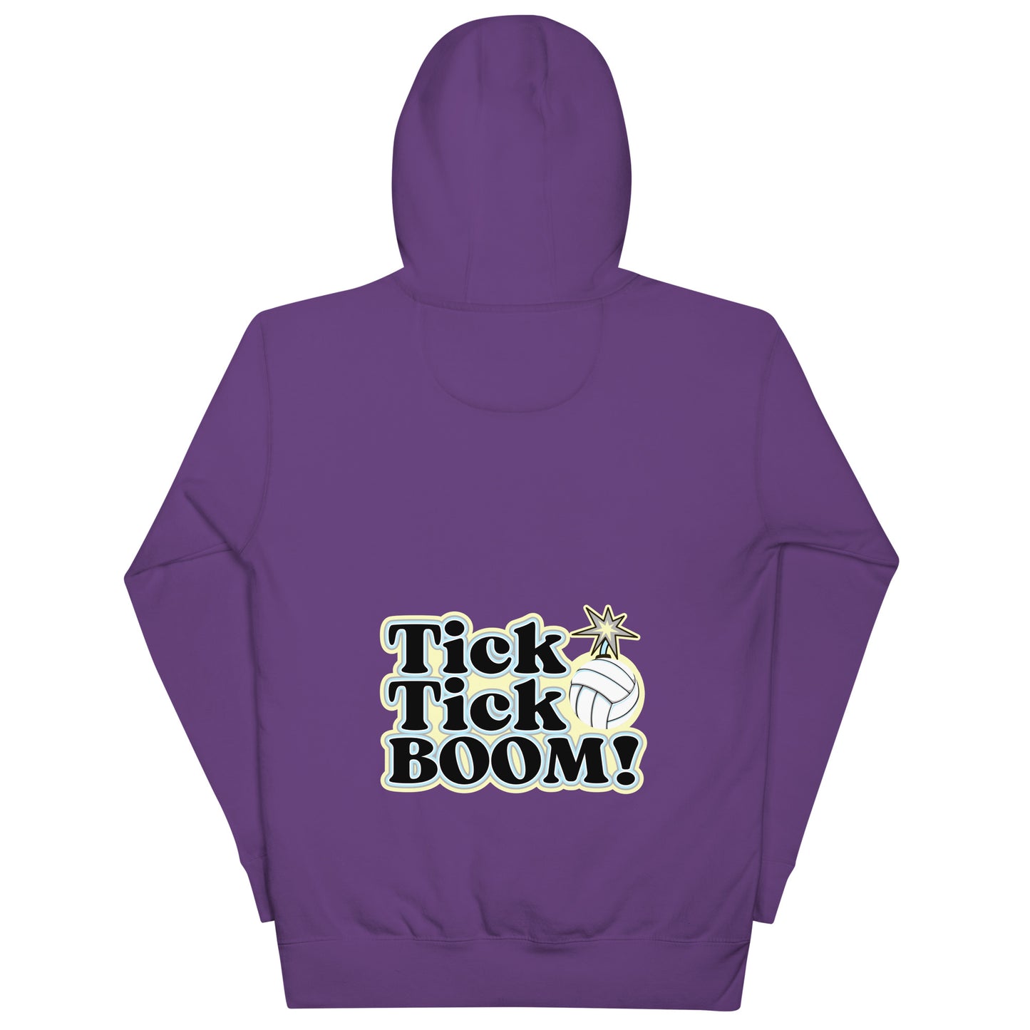 Volleyball Tick Tick BOOM Unisex Hoodie