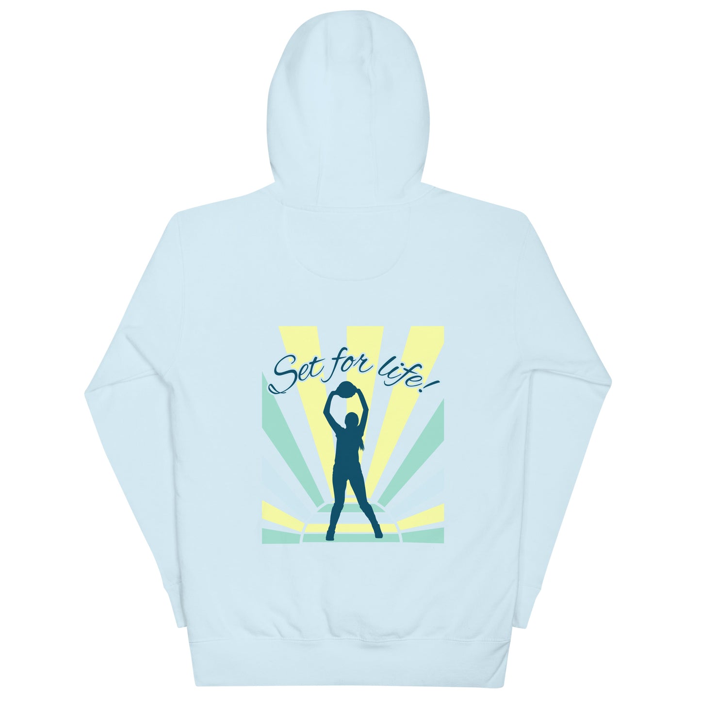 Volleyball Set for Life! Hoodie