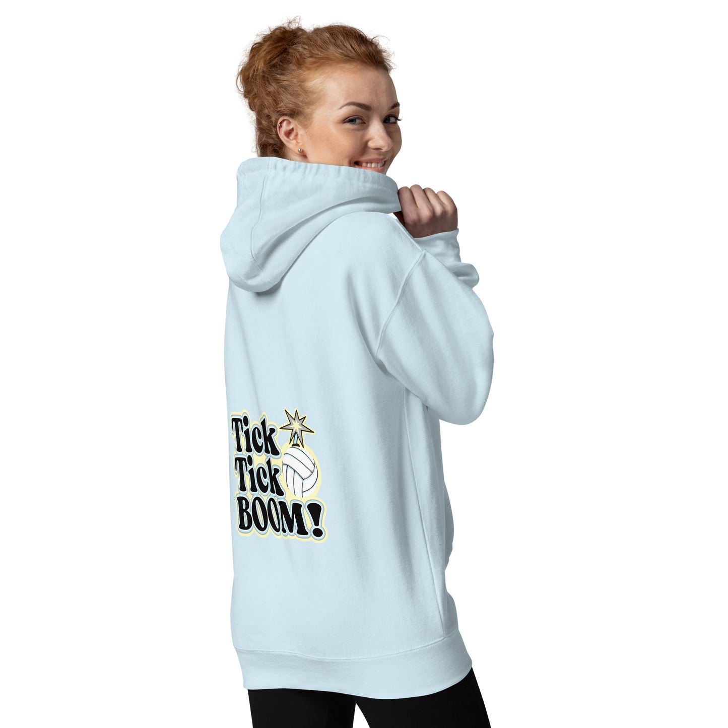 Volleyball Tick Tick BOOM Unisex Hoodie