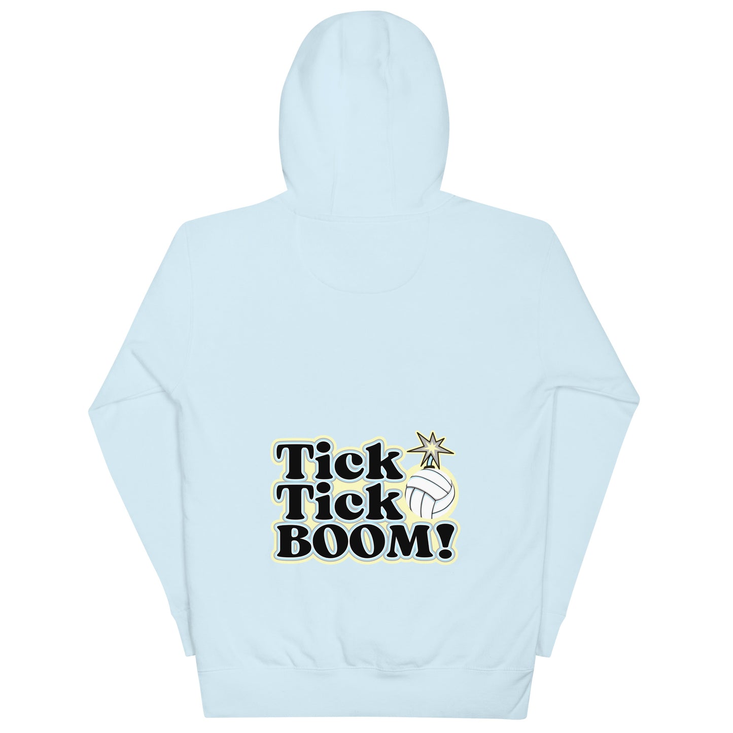 Volleyball Tick Tick BOOM Unisex Hoodie