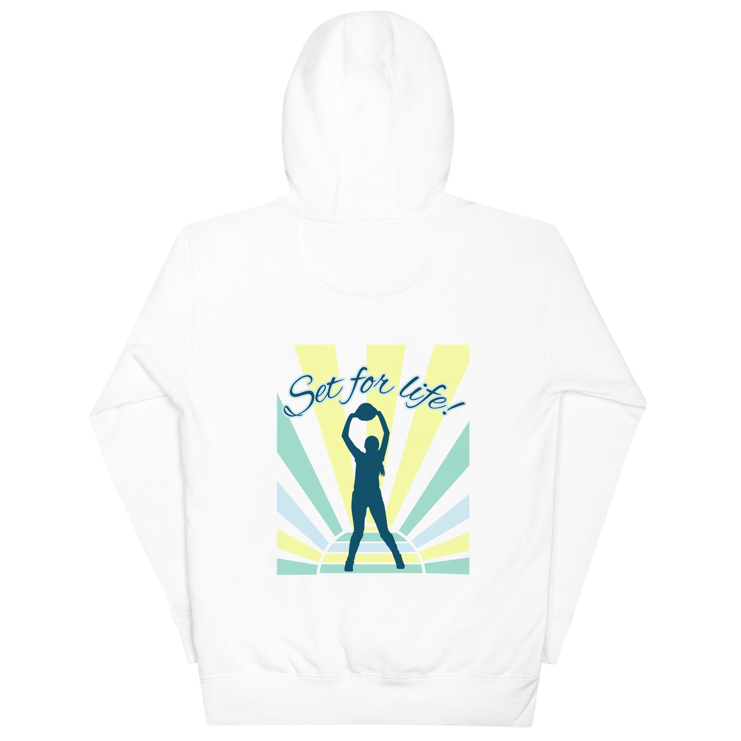 Volleyball Set for Life! Hoodie