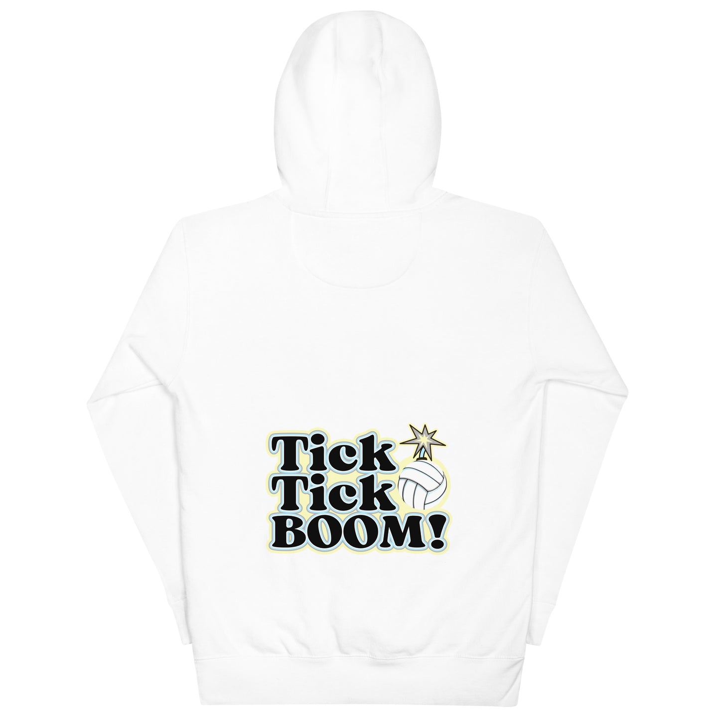 Volleyball Tick Tick BOOM Unisex Hoodie