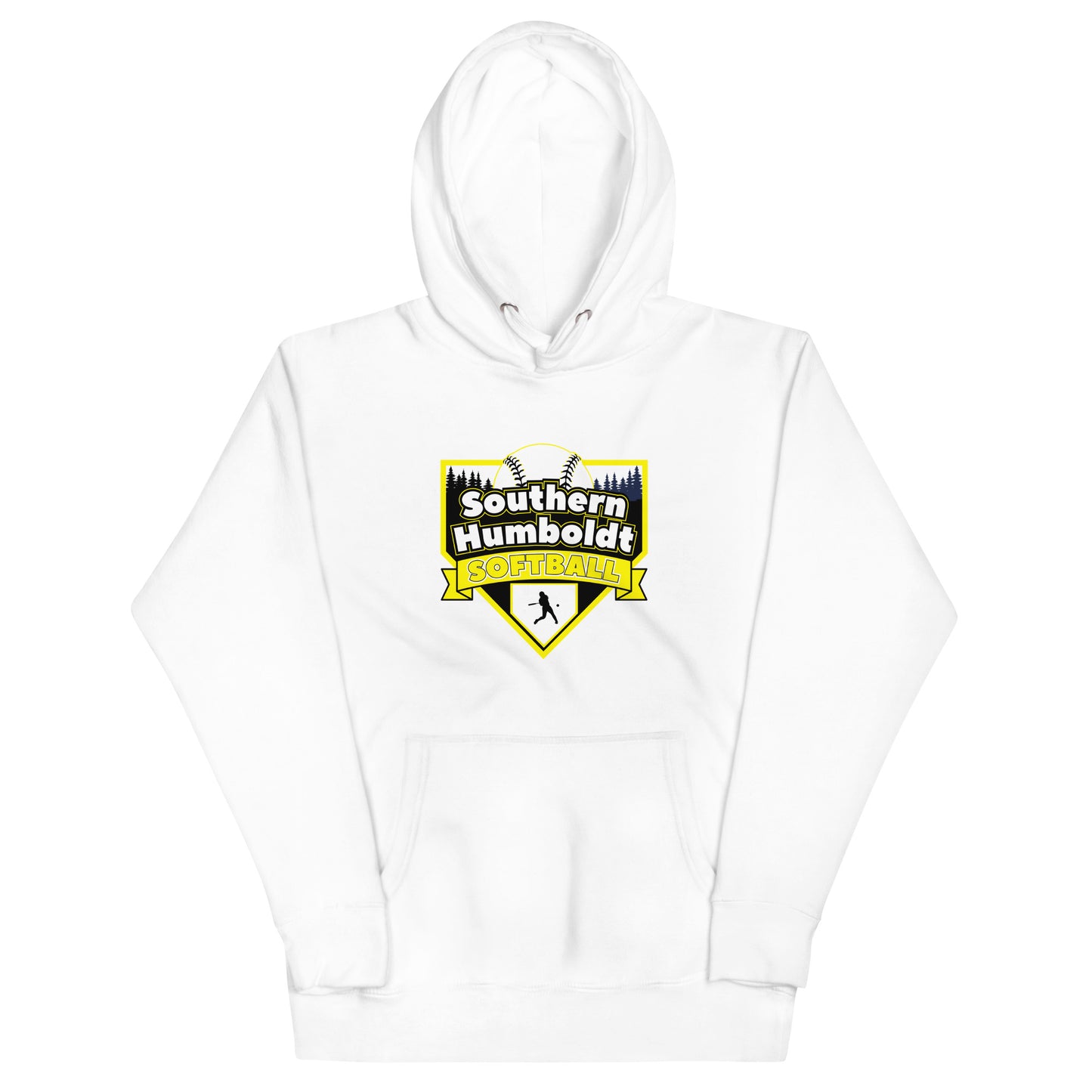 Southern Humboldt Softball Hoodie Yellow