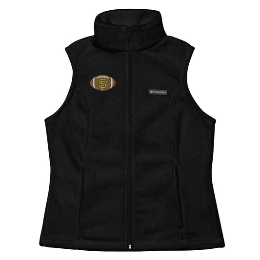 SF Football Women’s Columbia fleece vest