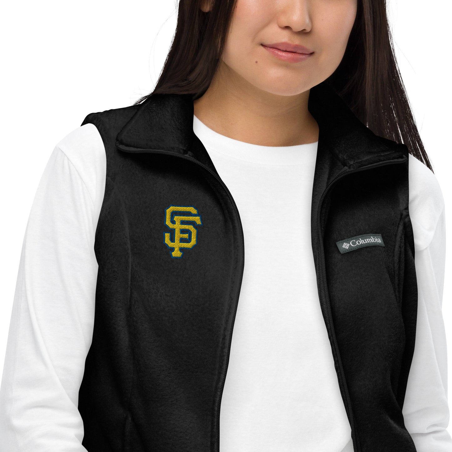 SF Women’s Columbia fleece vest