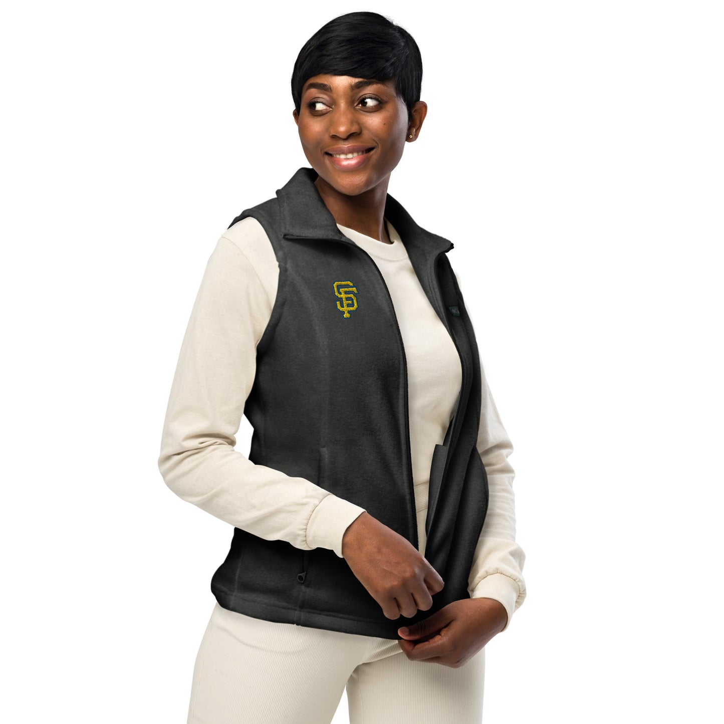 SF Women’s Columbia fleece vest