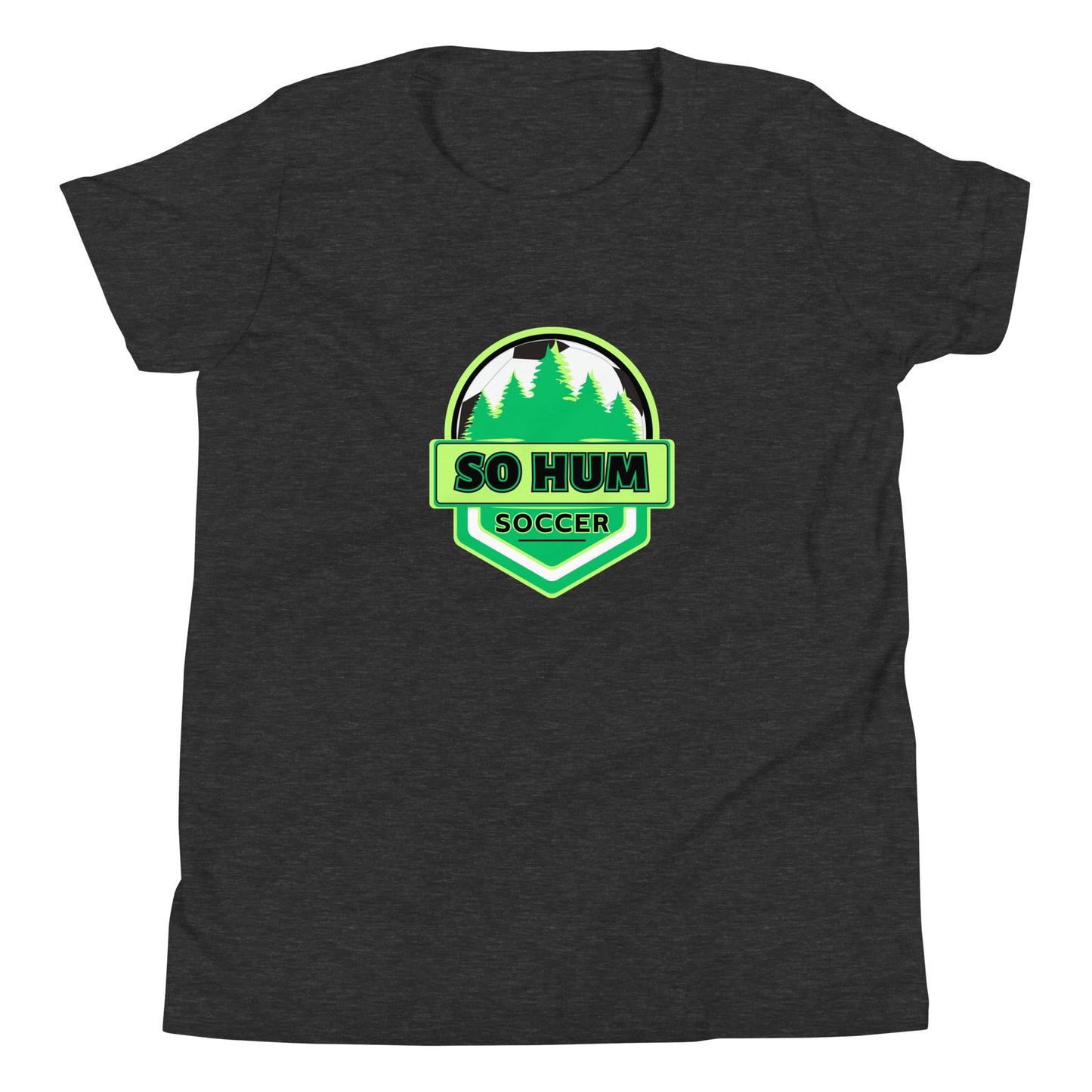 So Hum Soccer Green Youth Short Sleeve T-Shirt